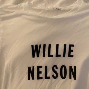 Brand New Willie Nelson Reformation Tee ☀️